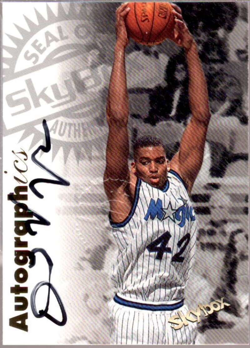David Vaughn Card 1997-98 SkyBox Premium Autographics #105  Image 1