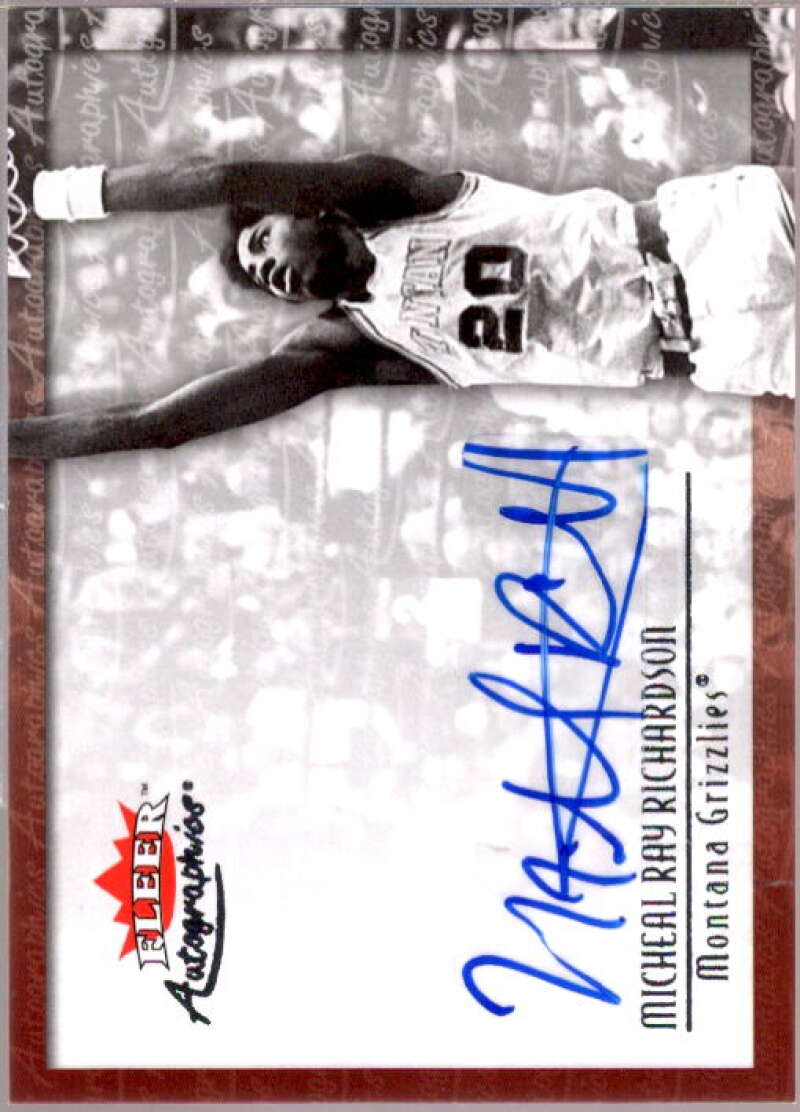 Micheal Ray Richardson 2013-14 Fleer Retro '00-01 Fleer Autographics #00AUMR  Image 1