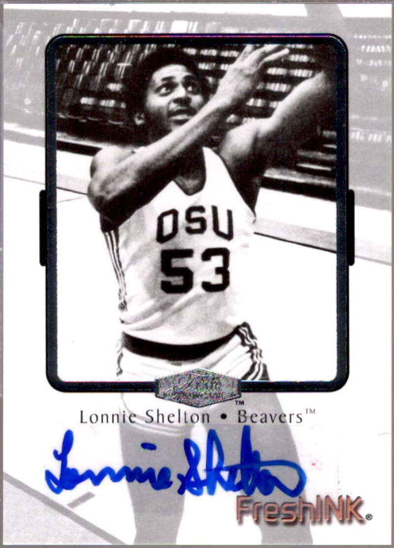 Lonnie Shelton Card 2012-13 Fleer Retro 99-00 Flair Showcase Fresh Ink #SFILS  Image 1