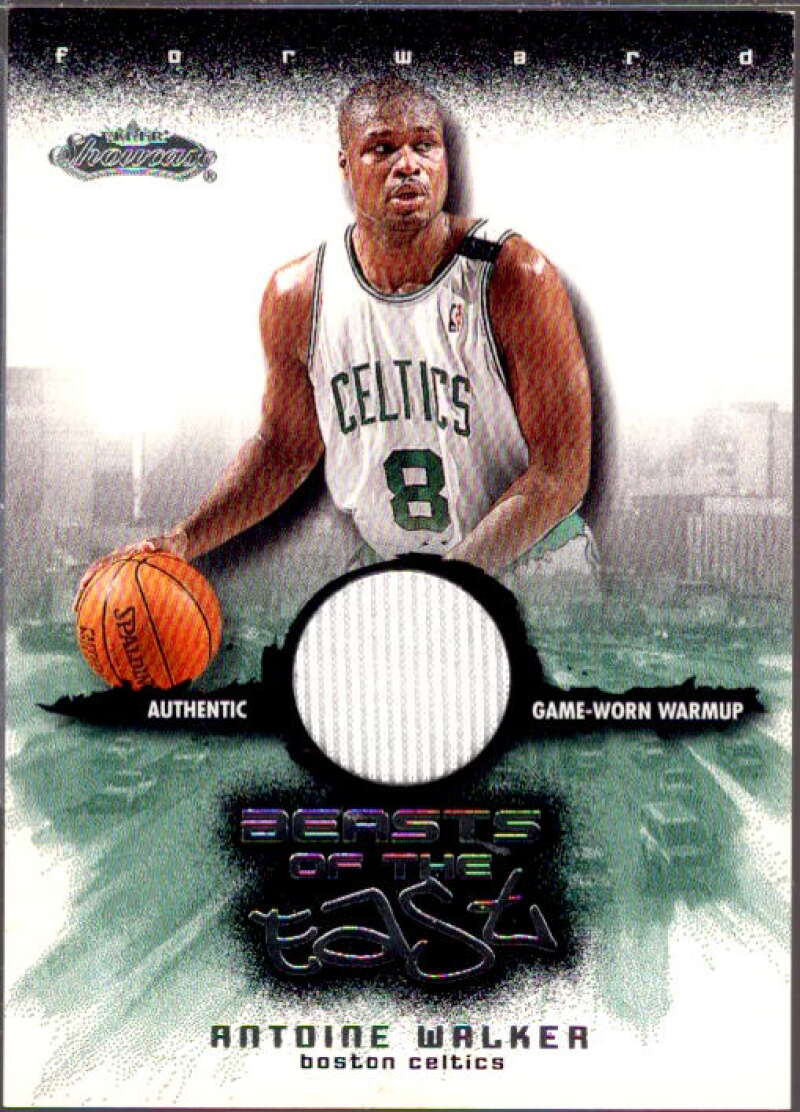 Antoine Walker Card 2001-02 Fleer Showcase Beasts of the East #7  Image 1