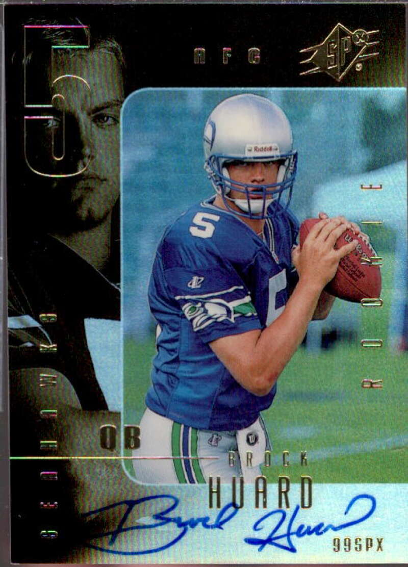 Brock Huard AU RC Card 1999 SPx #128  Image 1