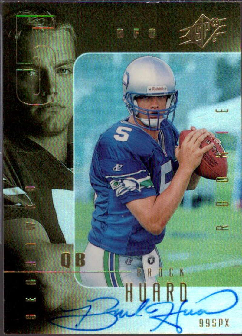 Brock Huard AU RC Card 1999 SPx #128  Image 1