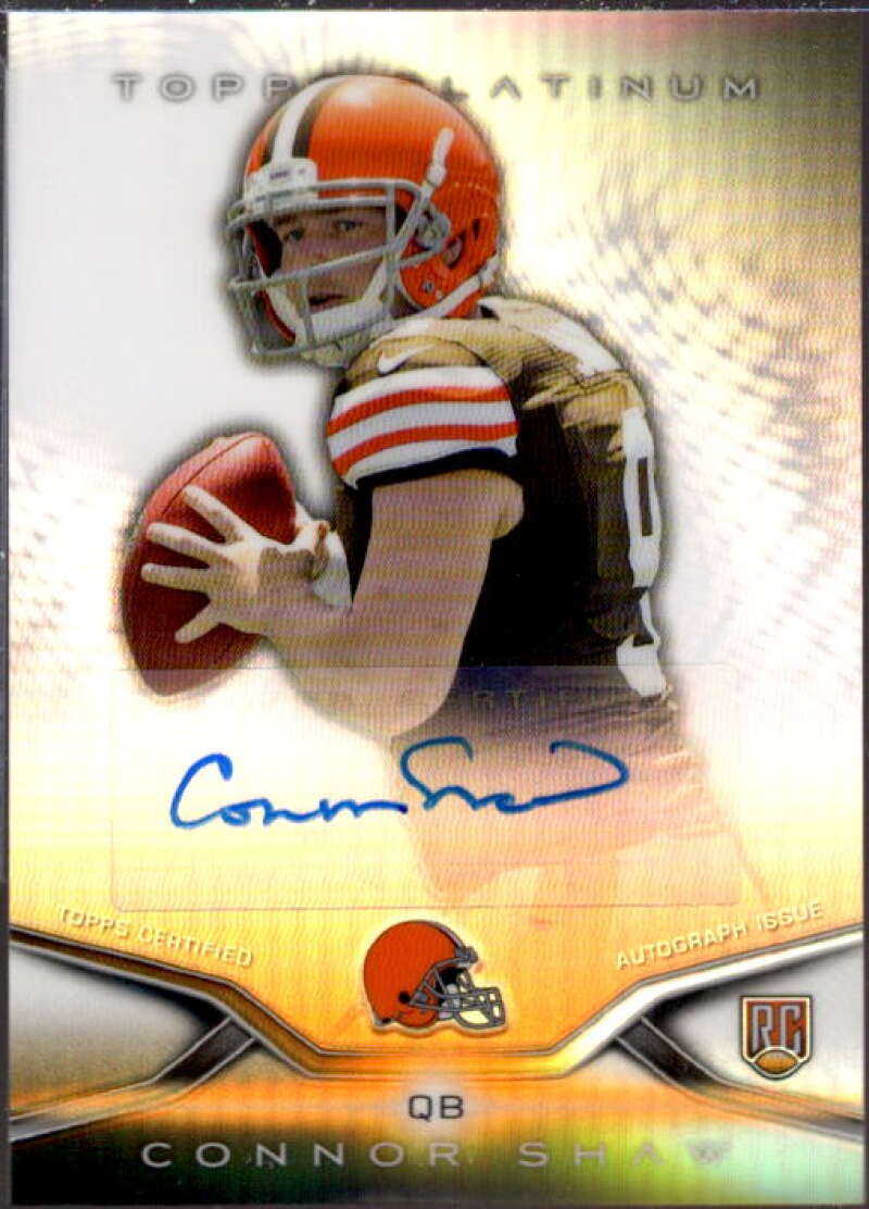 Connor Shaw Card 2014 Topps Platinum Autographs Refractors #40  Image 1