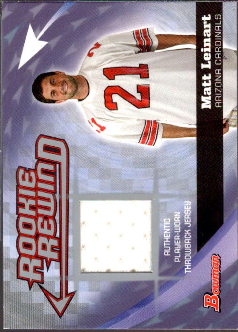 Matt Leinart Card 2006 Bowman Rookie Rewind Jerseys #BRRML  Image 1