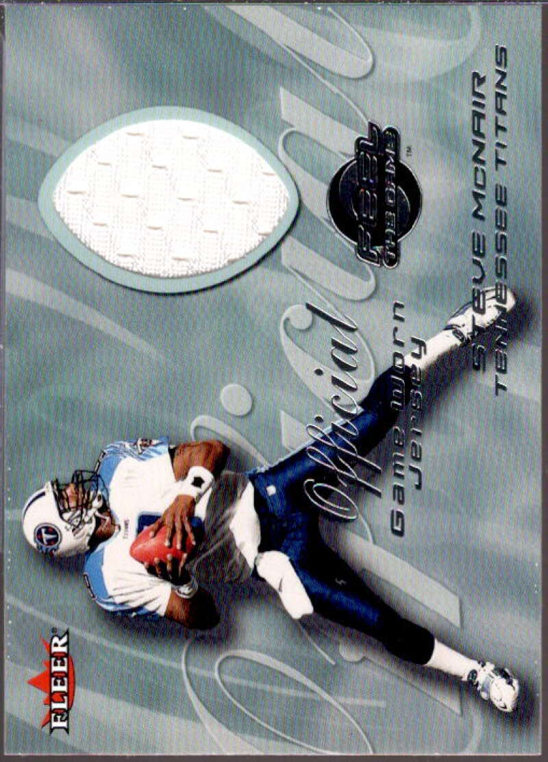 Steve McNair White Card 2000 Fleer Tradition Feel the Game #44  Image 1