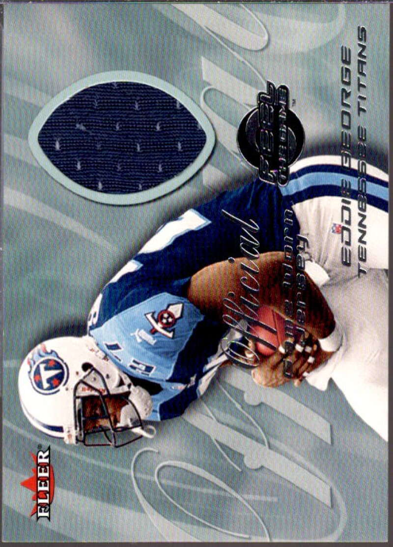 Eddie George Card 2000 Fleer Tradition Feel the Game #24  Image 1