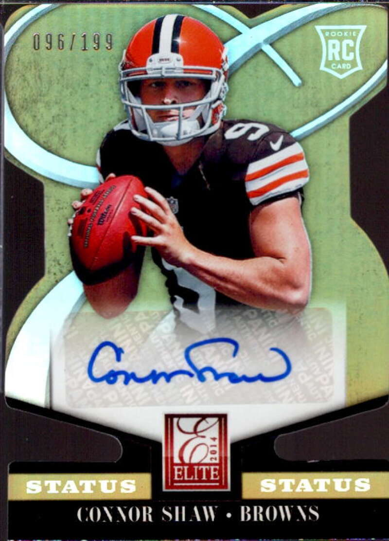 Connor Shaw AU Card 2014 Elite Status Gold #123  Image 1