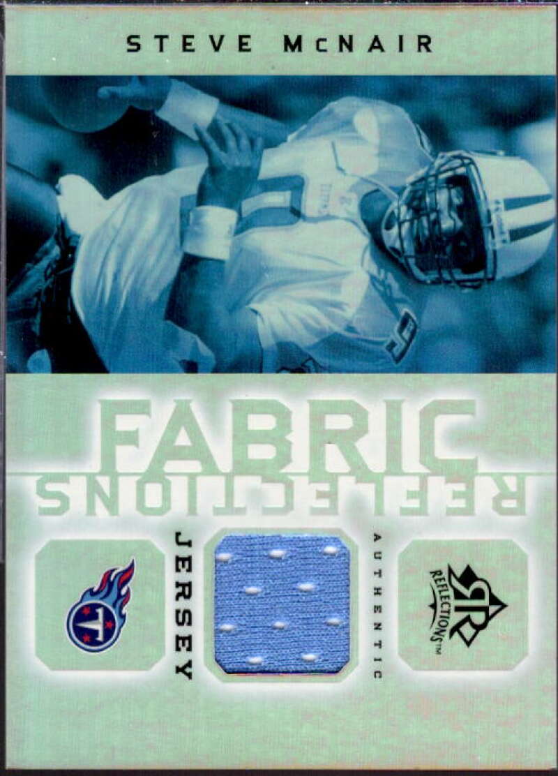 Steve McNair Card 2005 Reflections Fabrics #FRSM  Image 1