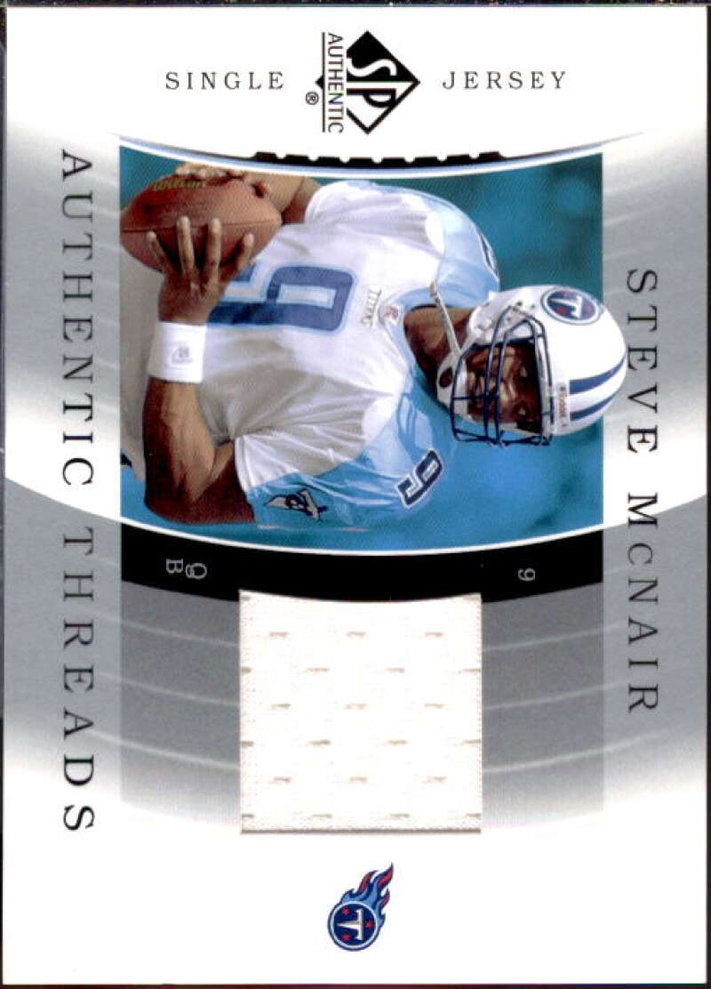 Steve McNair Card 2003 SP Authentic Threads #JCST  Image 1