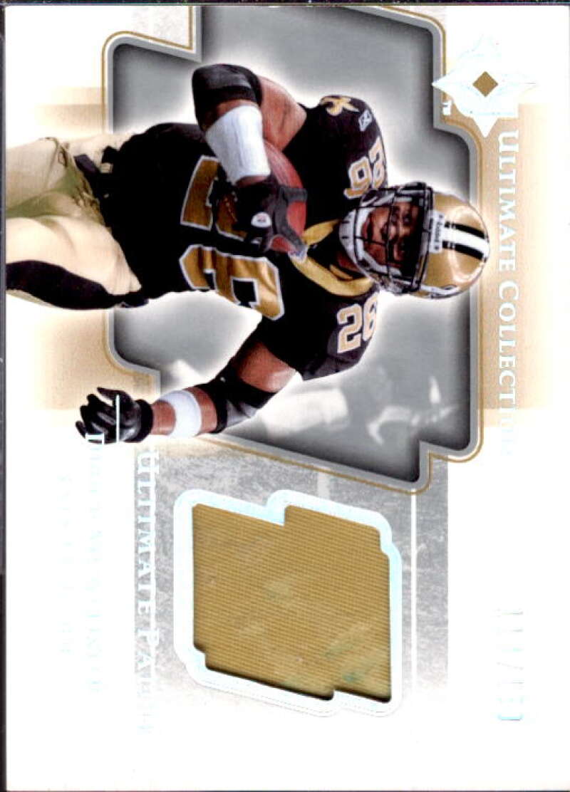 Deuce McAllister Card 2004 Ultimate Collection Game Jersey Patches #UPDE  Image 1