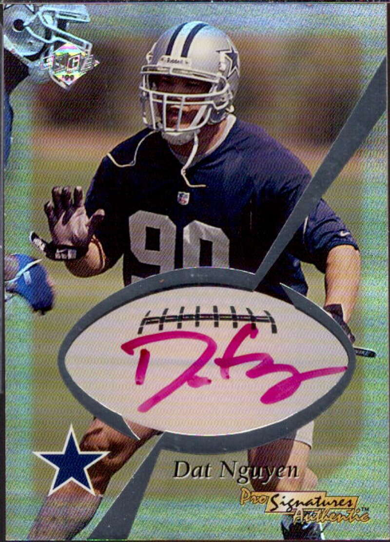 Dat Nguyen 1999 Collector's Edge First Place Pro Signature Authentics Red #24  Image 1