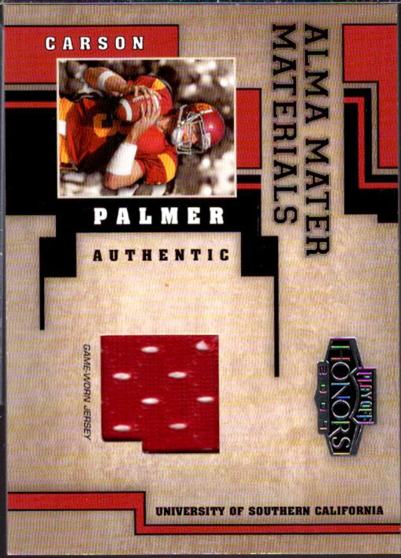 Carson Palmer Card 2004 Playoff Honors Alma Mater Materials #AM13  Image 1