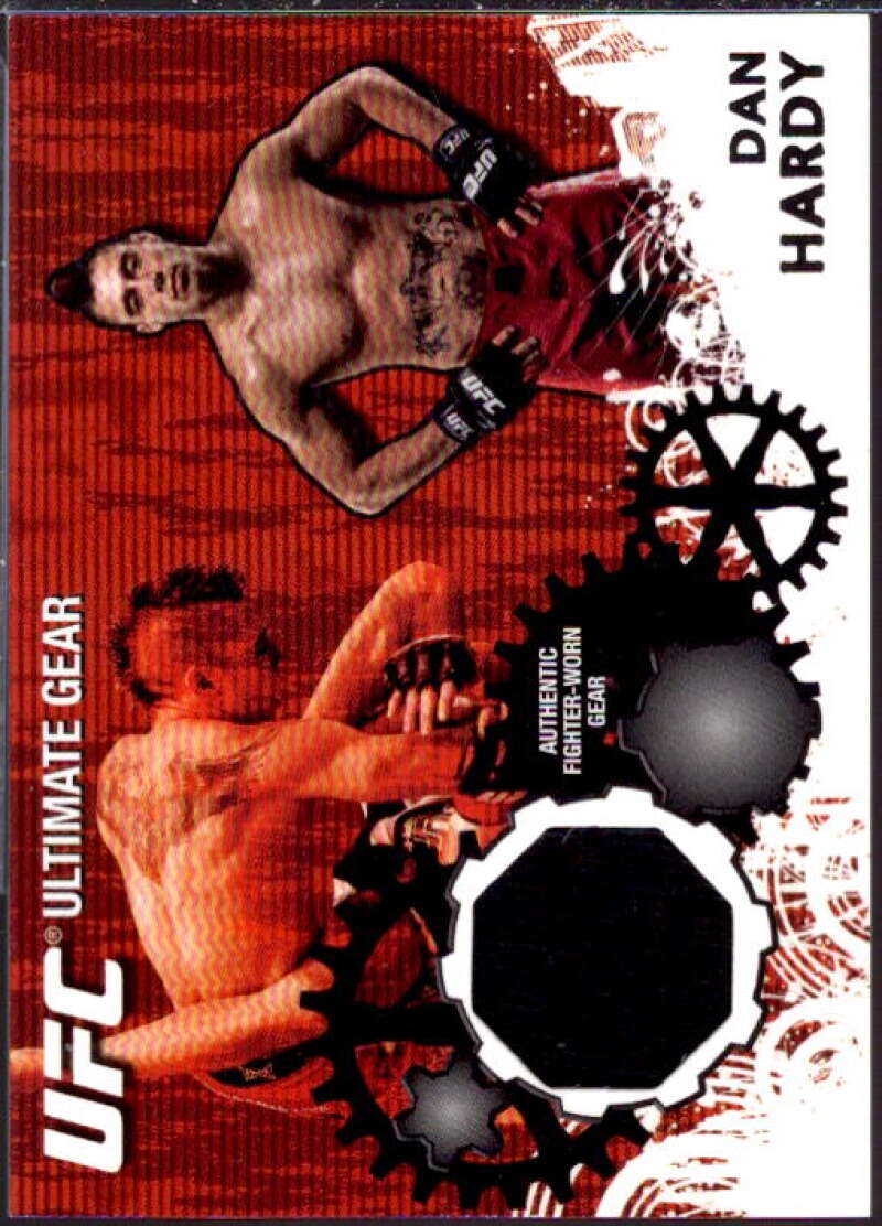 Dan Hardy Card 2010 Topps UFC Ultimate Gear #UGDH  Image 1