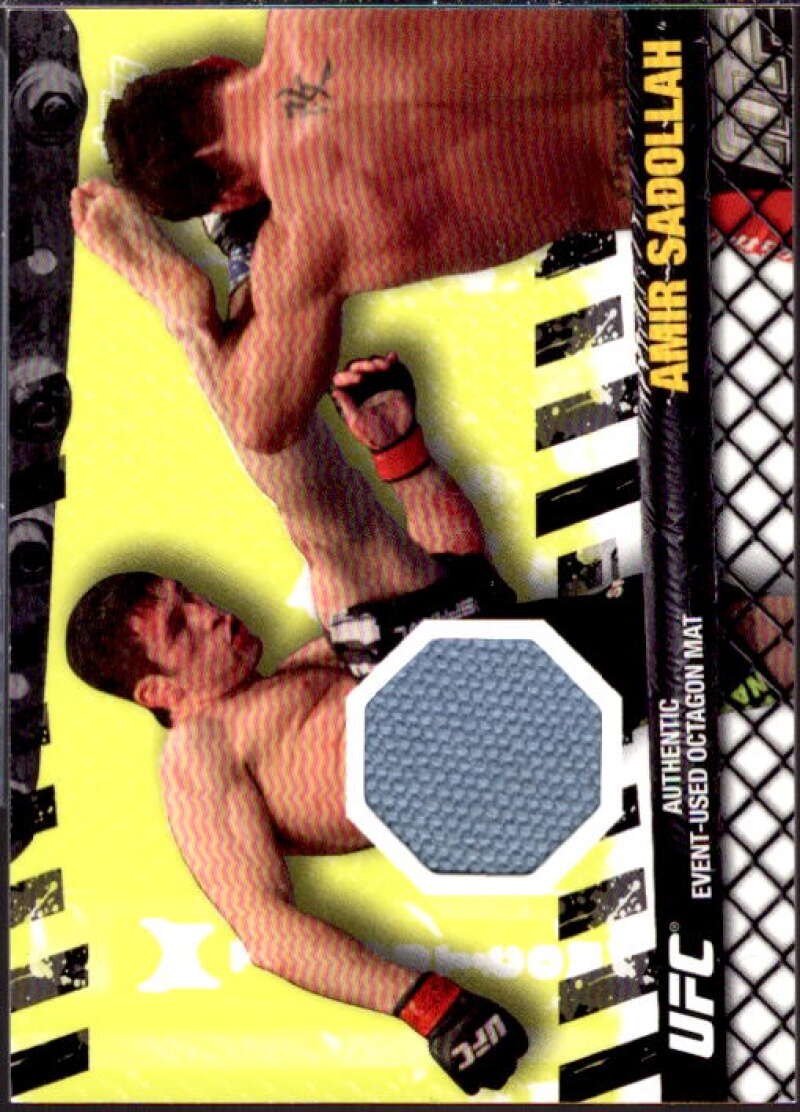 Amir Sadollah/UFC 106 Card 2010 Topps UFC Fight Mat Relics #FMASA  Image 1