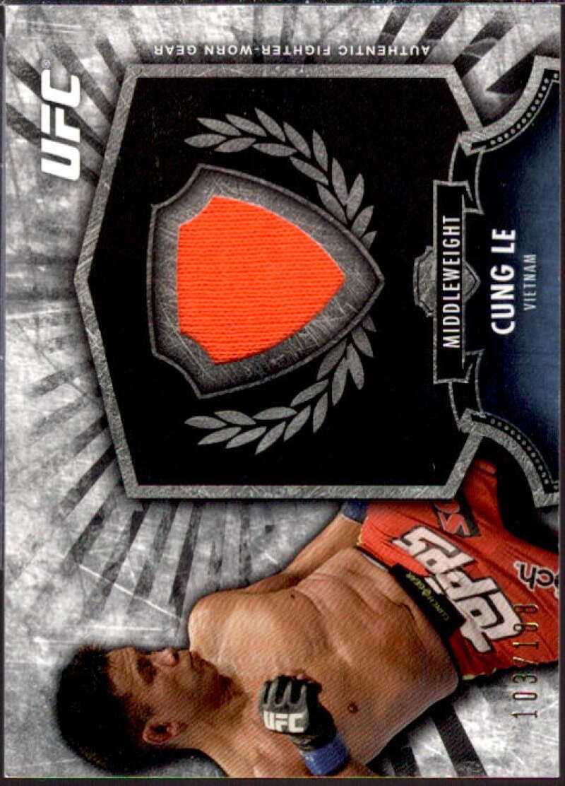 Cung Le Card 2012 Topps UFC Bloodlines Fighter Relics #FRCL  Image 1