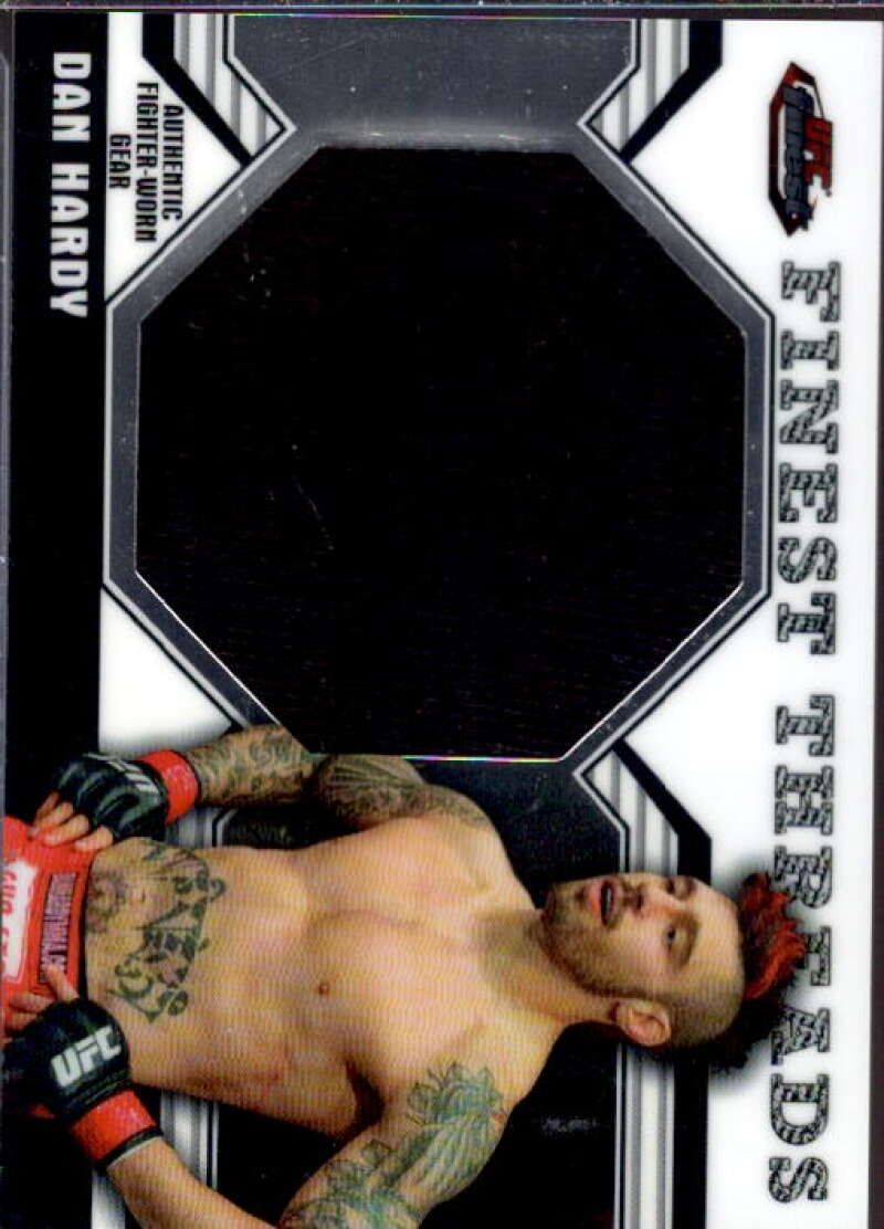 Dan Hardy Card 2011 Finest UFC Finest Threads Jumbo Fighter Relics #JRDH  Image 1