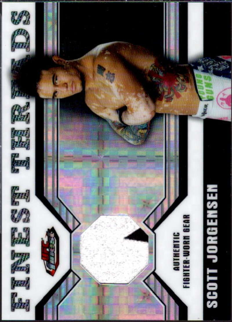 Scott Jorgensen 2011 Finest UFC Finest Threads Fighter Relics X-Fractors #RSJ  Image 1