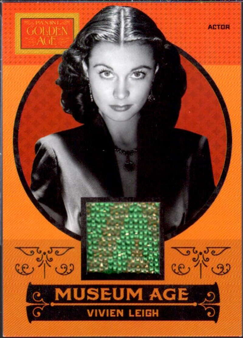 Vivien Leigh Card 2014 Panini Golden Age Museum Age Memorabilia #1  Image 1