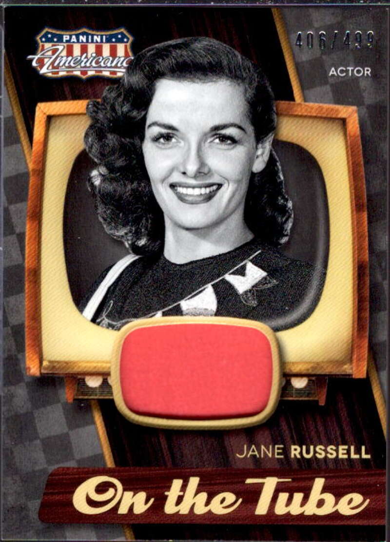 Jane Russell/499 Card 2015 Americana On the Tube Vintage Materials #6  Image 1