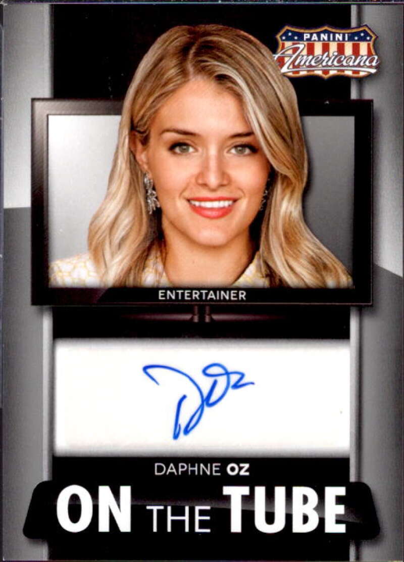 Daphne Oz Card 2015 Americana On the Tube Modern Signatures #12  Image 1