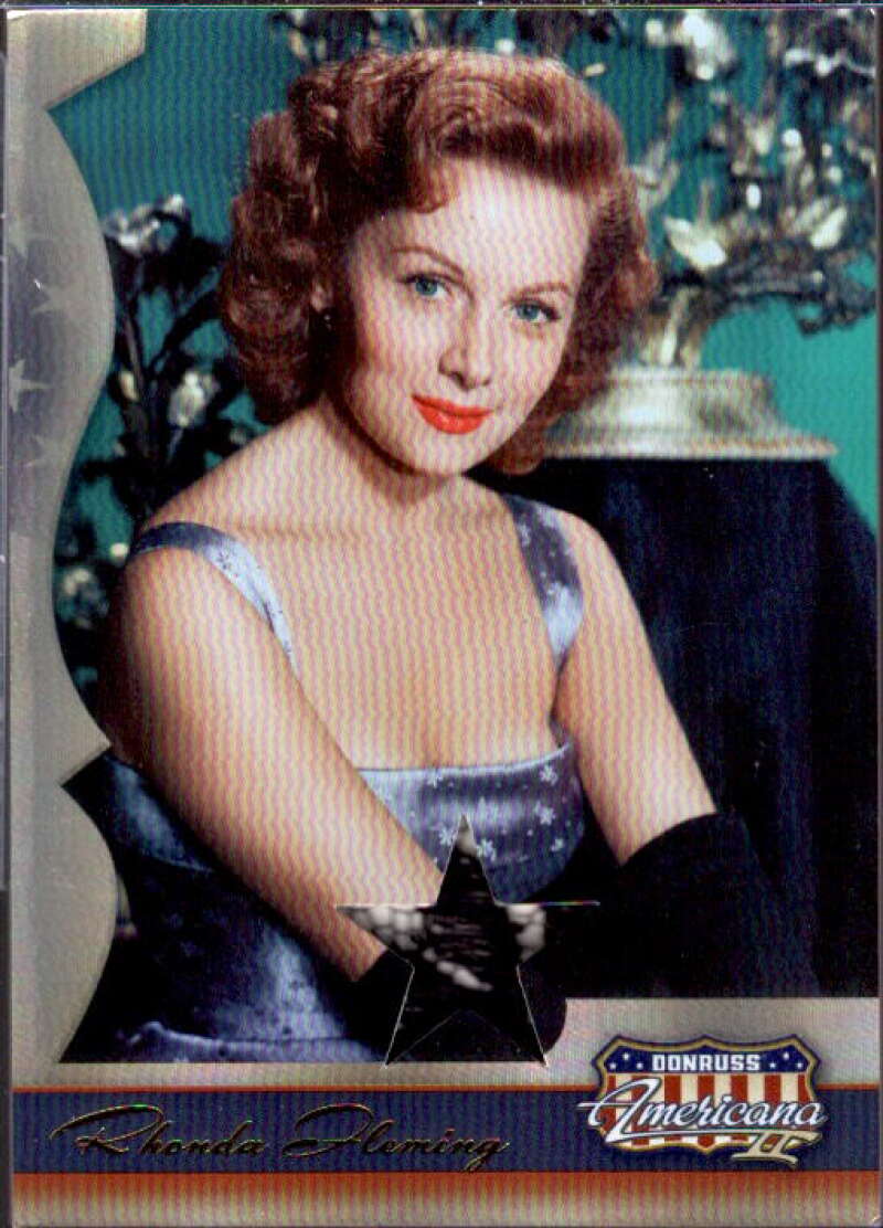 Rhonda Fleming Card 2008 Americana II Stars Material #171  Image 1