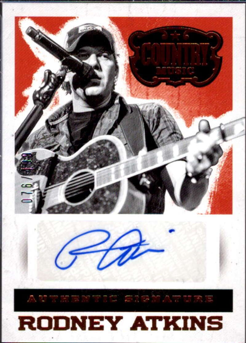 Rodney Atkins Card 2015 Country Music Signatures #42  Image 1