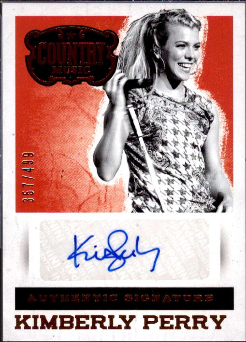 Kimberly Perry Card 2015 Country Music Signatures #58  Image 1