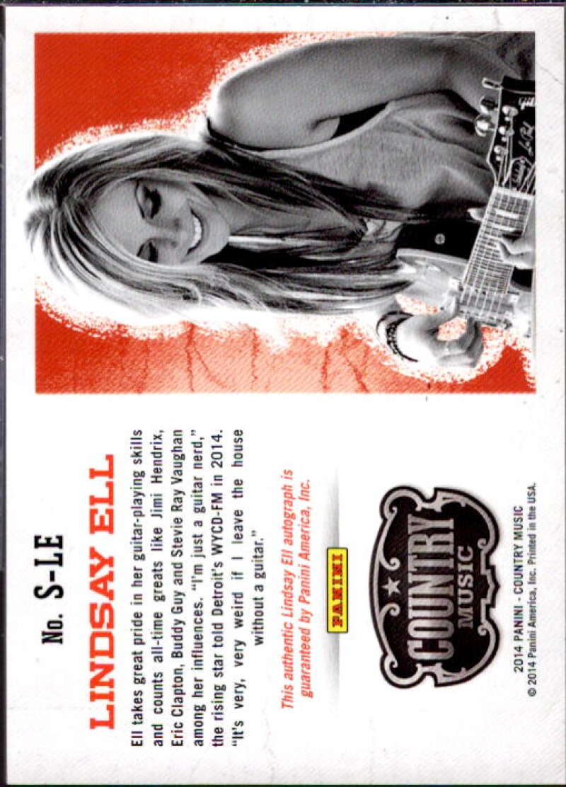 Lindsay Ell Card 2015 Country Music Signatures #15  Image 2