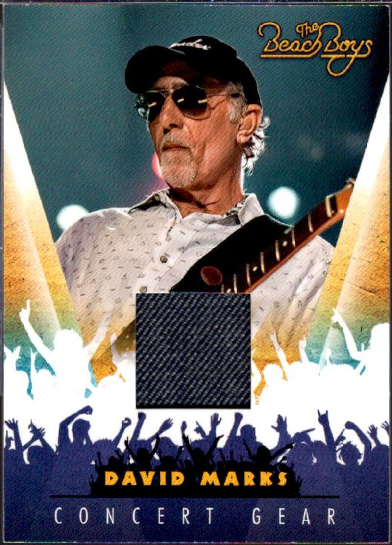 David Marks Card 2013 The Beach Boys Concert Gear #5  Image 1