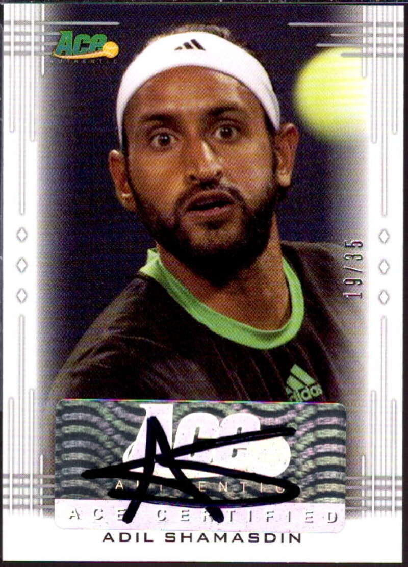 Adil Shamasdin Card 2013 Ace Authentic #BAAS1  Image 1