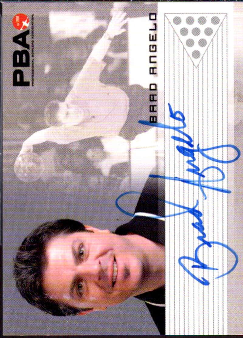 Brad Angelo Card 2008 Rittenhouse Heroes and Legends Bowling Autographs #1  Image 1