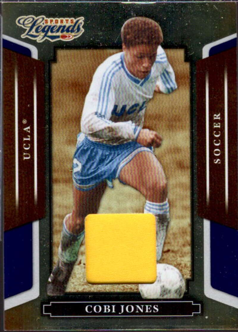 Cobi Jones Jsy Card 2008 Donruss Sports Legends Materials Mirror Blue #48  Image 1