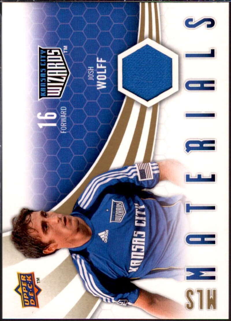 Josh Wolff Card 2010 Upper Deck MLS Materials #JW  Image 1