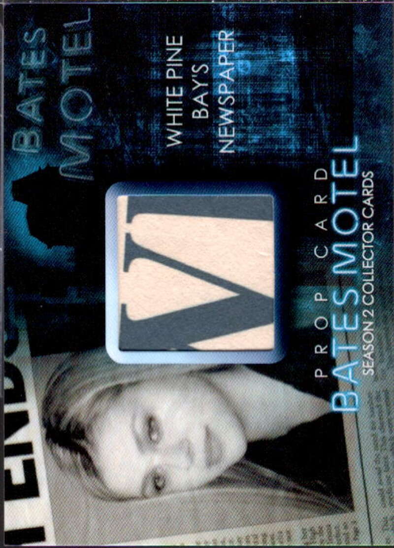 White Pine Bay's Newspaper Card 2016 Bates Motel Season Two Props #BP3  Image 1