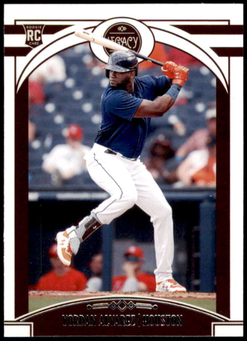 Yordan Alvarez Rookie card 2020 Panini Legacy #2 Image 1