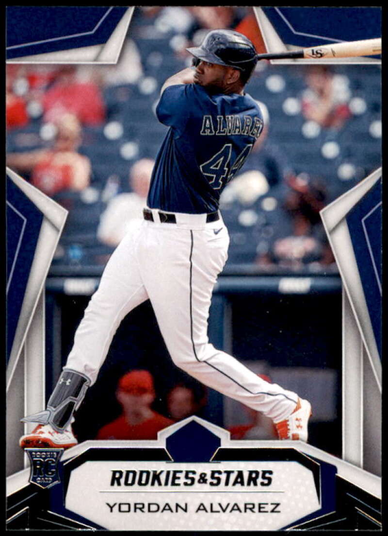 Yordan Alvarez Rookie card 2020 Rookies and Stars #2 Image 1