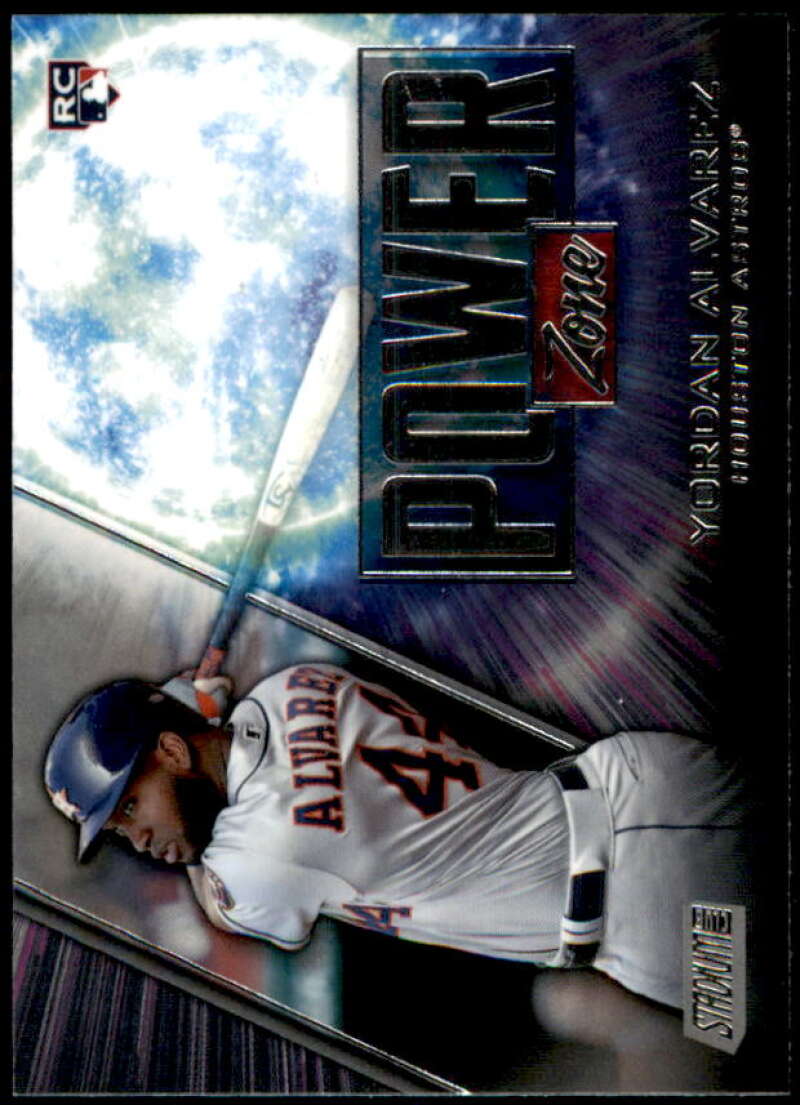 Yordan Alvarez Rookie card 2020 Stadium Club Power Zone #PZ24 Image 1