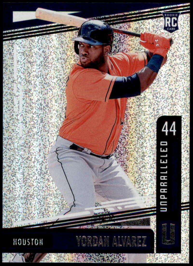 Yordan Alvarez Rookie card 2020 Panini Unparalleled #23 Image 1