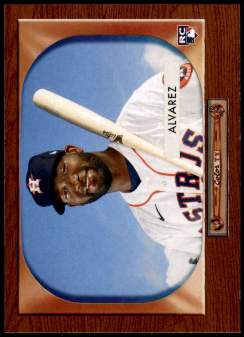 Yordan Alvarez Rookie card 2020 Topps Archives '55 Bowman Archives #B5530 Image 1