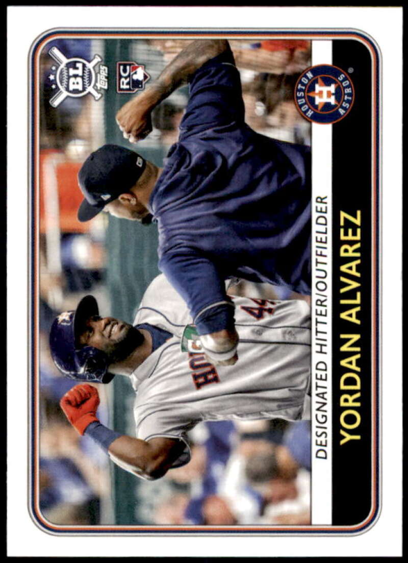 Yordan Alvarez Rookie card 2020 Topps Big League #123 Image 1