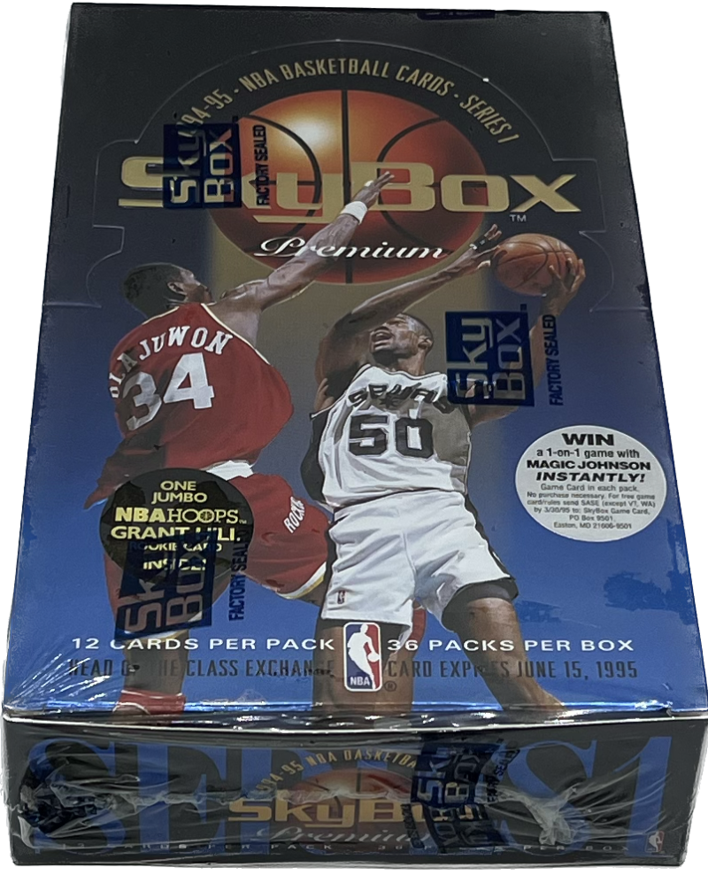 1994-95 SkyBox Premium Series 1 Basketball Box Image 3