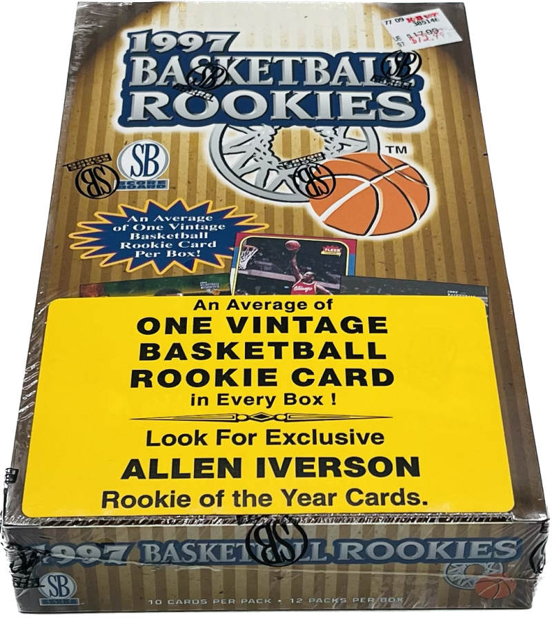 1997 Score Board Rookies 12-Pack Basketball Blaster Box Image 2