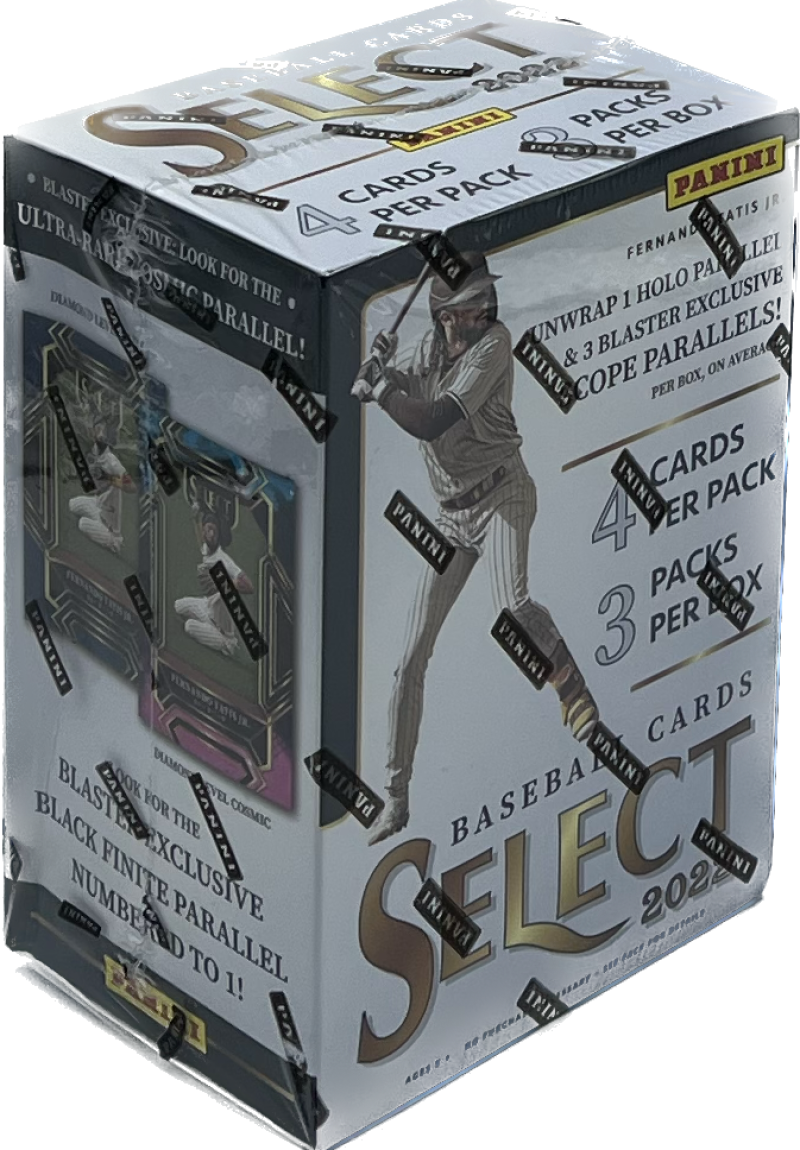 2022 Panini Select Baseball 3-Pack Blaster Box Image 1