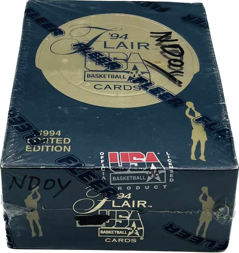1994-95 Flair USA Limited Edition Basketball Box Image 2