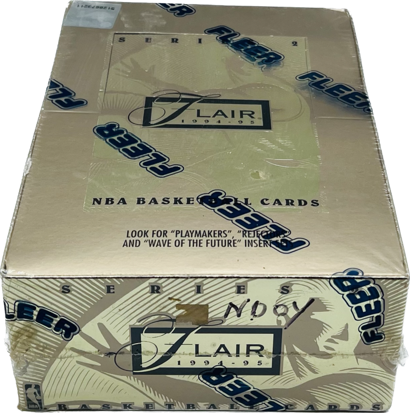 1994-95 Flair Series 2 Basketball Box Image 3