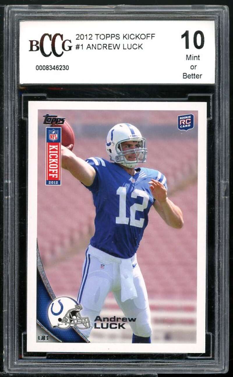 Andrew Luck 2012 Topps Rookie Card