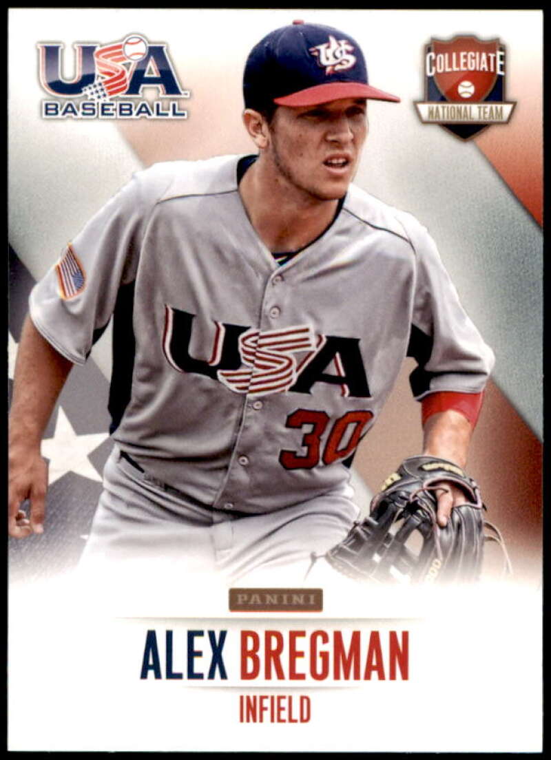 Alex Bregman Card 2014 USA Baseball #7  Image 1