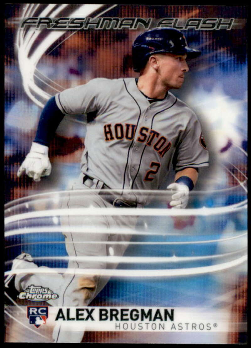 Alex Bregman Card 2017 Topps Chrome Freshman Flash #FF10  Image 1