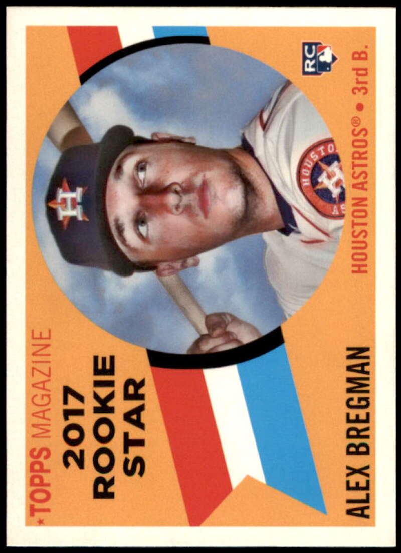 Alex Bregman Card 2017 Topps Archives '60 Rookie Stars #RS10  Image 1