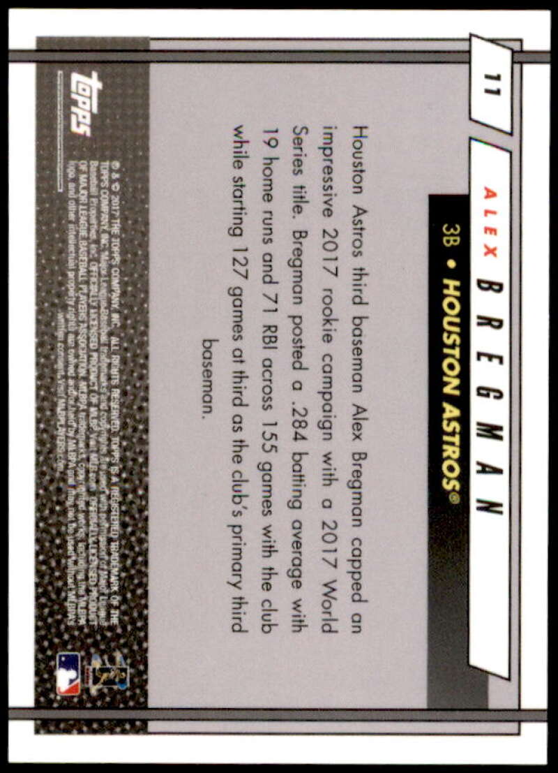 Alex Bregman Card 2017 Topps On Demand '17 Rookie Class #11  Image 2